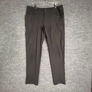 Lululemon Mens Abc Performance Pants Size 34 Gray Golf